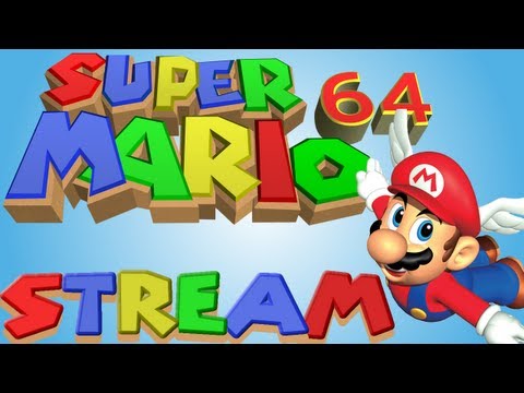 64 - Decided to stream some Super Mario 64 to help me stay awake! Thanks for watching! - - - - - Follow us on Twitter! http://twitter.com/#!/WeRikeToPray.