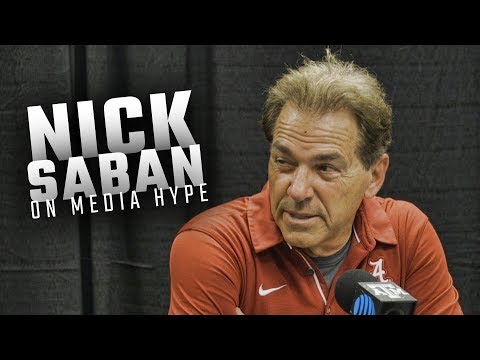 Here's Nick Saban Telling The Media They're Feeding His Team "Rat Poison"