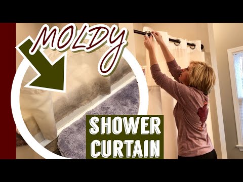 video-linktoworks-How I clean our NASTY SHOWER CURTAIN with bleach |...