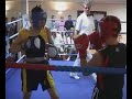 my first uk amateur boxing bout  im red 
