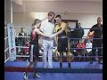 my first uk amateur boxing bout  im red 