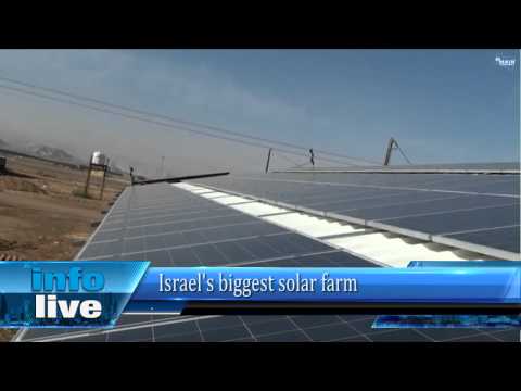 Israel’s biggest solar farm