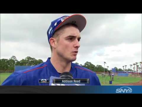 Video: Addison Reed talks role in New York Mets bullpen