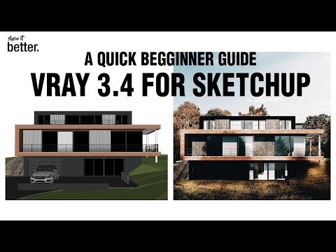 Vray 3.4 for Sketchup for Beginners/ Quick Start