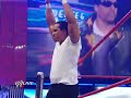 last night on raw, an injured santino marella entered the ring for the fifth week of his quest to break the honky tonk mans record of 64 weeks as the intercontinental champion.  when his opponent deuce showed up, santino took the opportunity to call out his next target- batista.

become a fan of the official honk-a-meter facebook fan page for all the honk-a-meter updates:  http://www.new.facebook.com/pages/honk-a-meter/26883038847

for more videos, photos and more please visit www.wwe.com