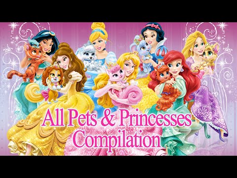 Disney Princess Palace Pets - All Pets & Princesses Compilation NEW 2015