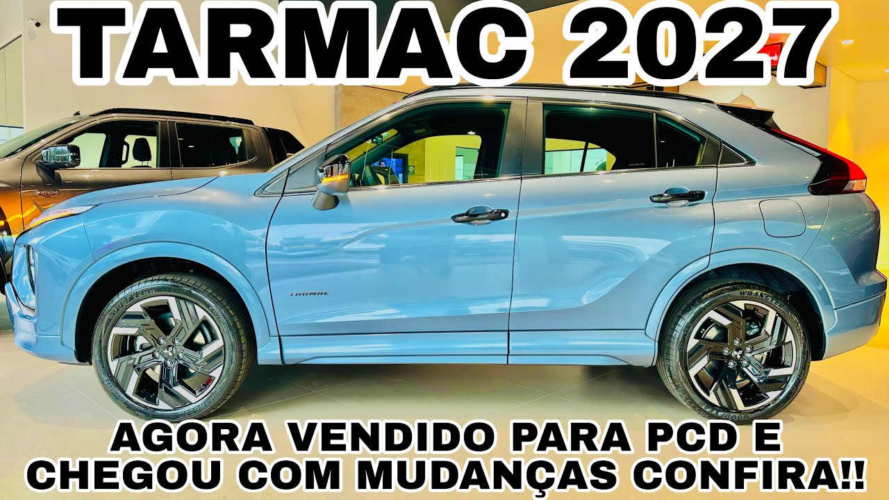 NOVÍSSIMO MITSUBISHI ECLIPSE CROSS TARMAC JÁ 2027 EM DETALHES | UM DOS MELHORES SUVS DO BRASIL!!