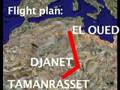 Flightplan: El Oued / Djanet / Tamanrasset (Algeria)