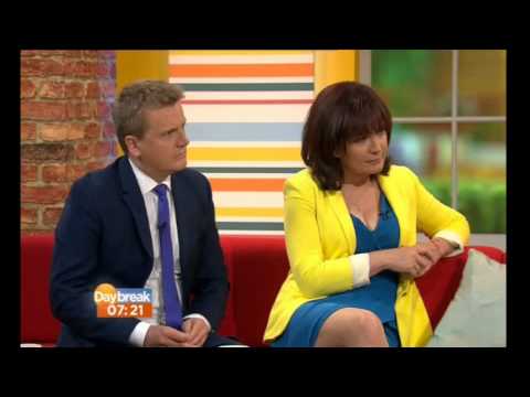 Lorraine Kelly - Cleavage and Legs - Daybreak 10/06/2013