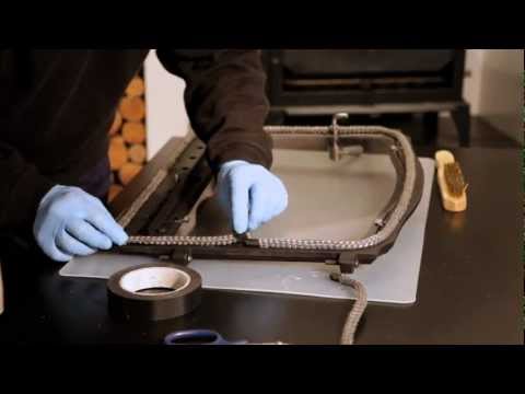 how to fit stove rope