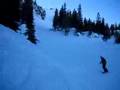 The Salmonator snowboarding