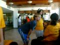 Krazy fan wants Brittany spears hair{with super entrance by body guard}