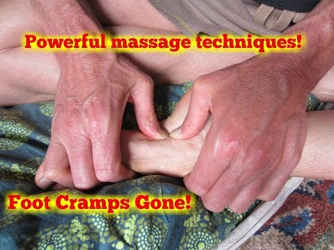 how to relieve cramp in toes