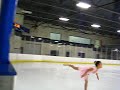 Lisa's Ice Skating Competition 090328