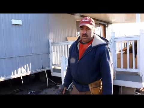 how to vent mobile home skirting