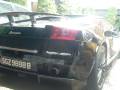 Black Lamborghini Superlegerra Start Up