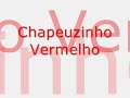 Chapeuzinho vermelho