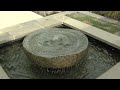 Square Pond and Waterfall