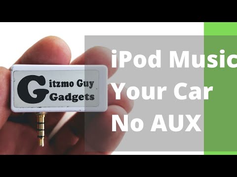 how to connect an iphone to a car cd player