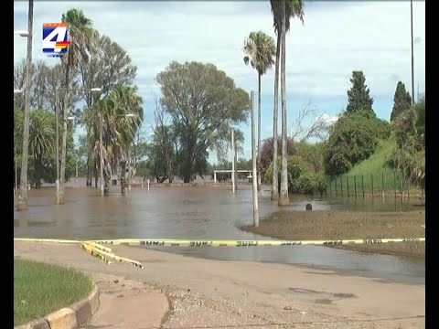 Continúa descendiendo el río Uruguay frente a Paysandú