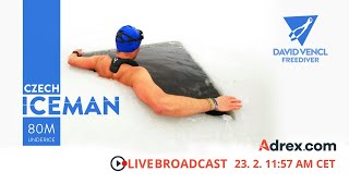 Czech Iceman: 80m pod ledem, světový rekord ...