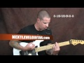 Learn bluesy Leonard Cohen Jeff Buckley inspired electric guitar lesson Hallelujah style song