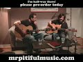 Mr Pitiful Album Diary - 4/2/2007