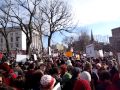 Tony Shalhoub aka Mr Monk Rallies Wisconsin Protesters at Wisconsin State Capitol 3/12/2011