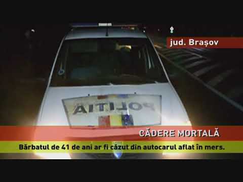 Un bărbat a murit după ce a căzut din autocarul aflat în mers