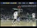 Kobe Bryant 41 points vs Sonics 2002-03(40 point streak) Kobe Bryant 41 points vs Sonics 2002-03(40 point streak)