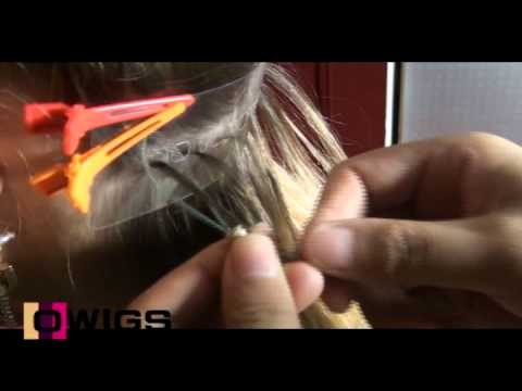how to apply ring-x hair extensions