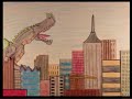 Tyranozilla Cut-Out Animation