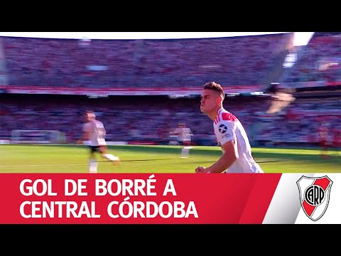 ¡BORRÉ SIGUE ENCENDIDO!   El goleador volvió a festejar ante Central Córdoba
