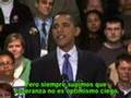 Obama: Éste fue el momento (subtítulos ESPAÑOL · Spanish)