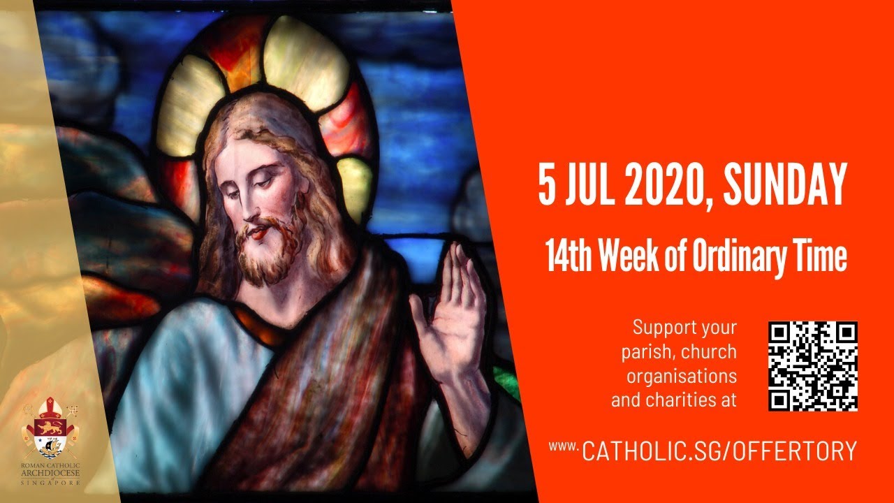 Catholic Sunday Mass Today 5th July 2020 Live At Archdiocese of Singapore
