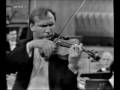 Ivry Gitlis plays Tchaikovsky Violin Concerto 1st movt - Part 1