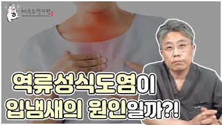 역류성식도염이 입냄새의 원인일까?