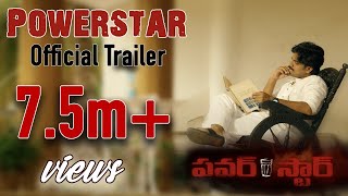 Powerstar Official Trailer  RGV  RGVs #Powerstar  