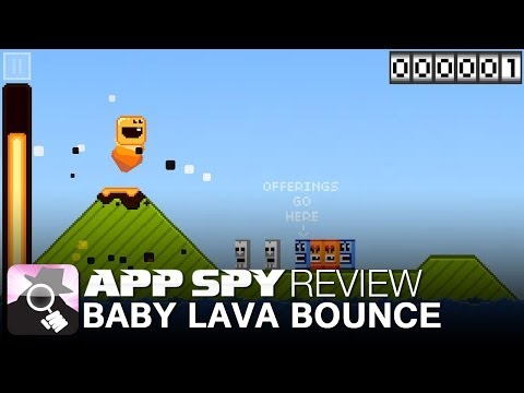 ipad in Lava - Baby Lava Bounce iOS iPhone / iPad Gameplay Review. Visit http://www.appspy.com for more great iPhone and iPad game reviews. Approximate Installed Size - 21....