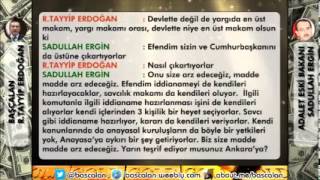 Tayyip Erdoğan Sadullah Ergin Başçalan Erdoğan