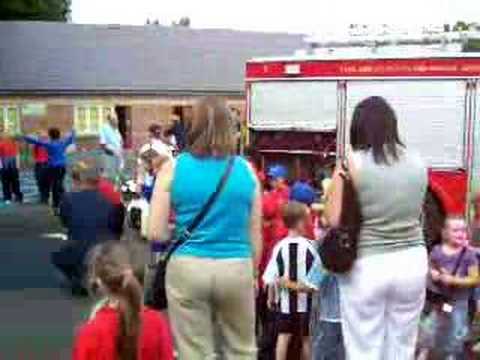 The day the Fire Engine came to School