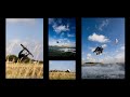 FLEXIFOIL nordic TEAM TRIP to western DENMARK. + KITESURFER CRASH INTO CAMERA