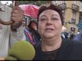 Manifestació nacionalista 9 d'octubre i cavalcada passades per aigua