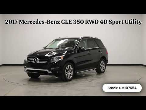 Used 2017 Black Mercedes-Benz GLE 350 image 1