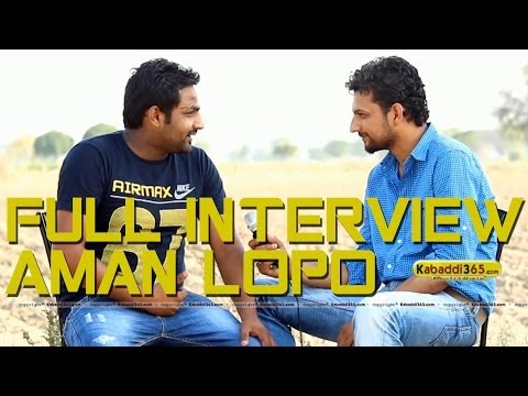 Aman Lopo (Kabaddi Commentator) Full Interview By Kabaddi365.com