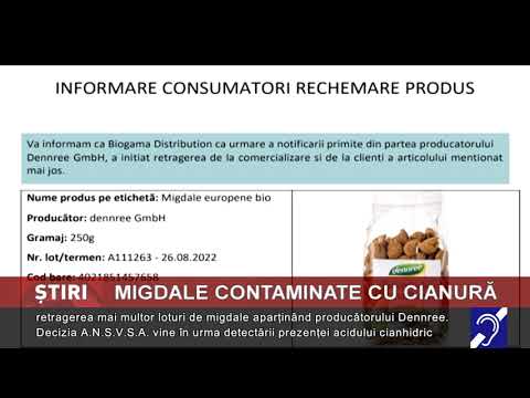 Migdale cu cianură