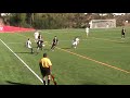 Eric to Sam for a Header against MA