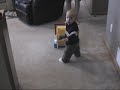 Nolan Woodyer walking around