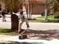 skateboard fall