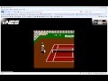 i played racket attack at vnes.com i'm not the best at this, evidently...